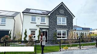 Touring a BEAUTIFUL😍 4 Bed Detached New Build Home  David Wilson Homes The BALLATER [upl. by Amle]