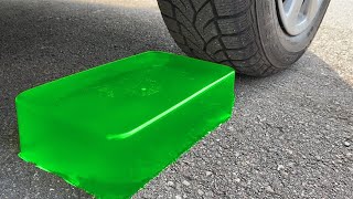 ASMR SATISFYING VIDEOS  Running over stuff with a car [upl. by Witte]