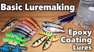 Basic Luremaking  Epoxy Coating Lures [upl. by Godding757]