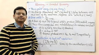 Bioassay Part05 Three Point Assay  Three Point Bioassay Methods  Bioassay Pharmacology [upl. by Atikim368]