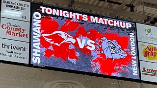 Boys Basketball Shawano VS New London 12123 [upl. by Goldner]