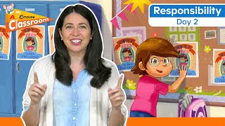 Learn with Ms Lauren Responsibilities  Day 2  Preschool Learning Singing amp Fun in ABCmouse 🎤 [upl. by Portie]