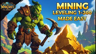 1  300 Mining Made Easy  Wow Classic Guide [upl. by Tedd]