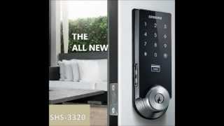 Latest Samsung Smart Door Lock SHS 3320 V2 [upl. by Vrablik]