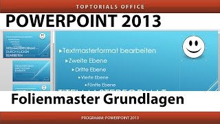 Powerpoint Folienmaster Layout Grundlagen [upl. by Aitnecserc271]