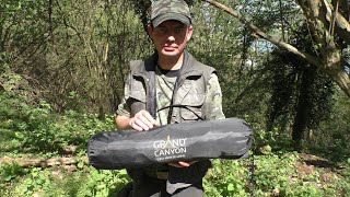 Bushcraft Zelt 2 Personen Test [upl. by Aihsenyt]