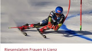 Ski Alpin Womens Giant Slalom LienzAUT 2run Highlights 2023 [upl. by Llennahs834]