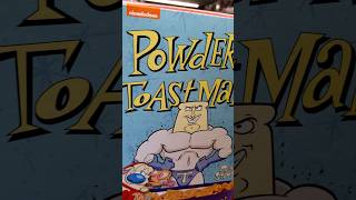 Powdered Toast Man Ren and Stimpy Nickelodeon 90s Cereal Box shorts [upl. by Nedyaj]