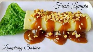 The Best LUMPIANG SARIWA Recipe  How to Make Fresh Lumpia at Home  Fresh Spring Roll Recipe [upl. by Crandall]