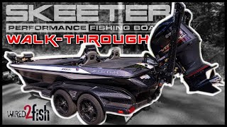 Wired2fish 2021 Skeeter FXR21 Bass Boat WalkThrough [upl. by Anahc]