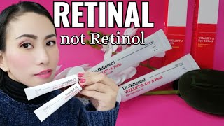 I shifted from Retinol to RETINAL  Korean Brand RETINALDEHYDE Dr Different VITALIFTA FORTE [upl. by Anavlys]