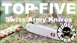 Top 5 Best Swiss Army Knives [upl. by Analart]