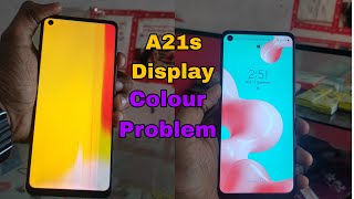 Samsung a21s display colour problem  Samsung a21s display colour 2024  A21s display colour [upl. by Merilyn280]