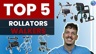 TOP 5 Best RollatorsWalkers 2024 [upl. by Poppy]