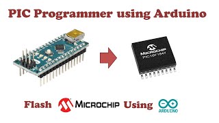 How to Build PIC programmer using Arduino updated [upl. by Nasho]