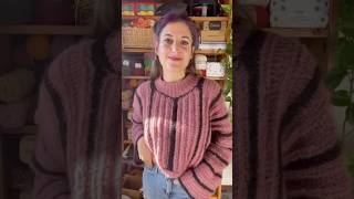 Oversized Crochet Sweater crochetsweater crochettutorial [upl. by Aivin]