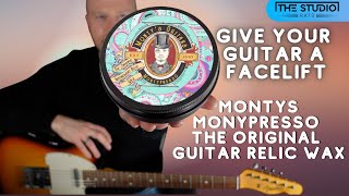 Give Your Guitar A Facelift  Montys Monypresso The Original Guitar Relic Wax [upl. by Eeryt]