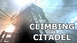 Climbing The Citadel in HalfLife Alyx [upl. by Sucramaj]