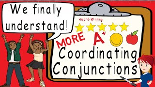 Coordinating Conjunctions More  Award Winning Coordinating Conjunctions Teaching Video  FANBOYS [upl. by Erehs]