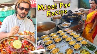 How to make MisalPav  Street Food Recipe of Misal Pav  FoodTour Lonavla  My Kind of Productions [upl. by Kenaz723]