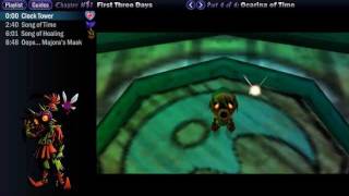 Legend of Zelda Majoras Mask Walkthrough 01 44 quotFirst Three Days Ocarina of Timequot [upl. by Ignaz356]