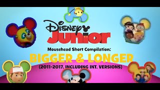 13 Disney Junior  Mousehead Short Compilation 2 BIGGER amp LONGER 20112017 [upl. by Boeke978]