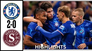 Chelsea vs Servette 20  All Goals amp Extended Highlights  UEFA Conference League 2024 [upl. by Dibbrun493]