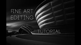 Fine Art Architectural Photography  EDITING TUTORIAL [upl. by Yrrak]