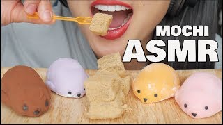 ASMR Seal  Warabi MOCHI SOFT RELAXING EATING SOUNDS  SASASMR [upl. by Nolram]