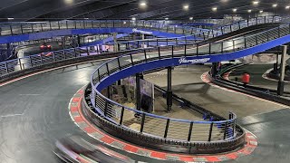 Supercharged Entertainment  New Jersey  World’s Largest Indoor MultiLevel Karting Track [upl. by Eislek80]