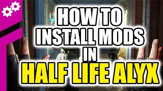 How To Install  HalfLife Alyx NOVR Mod In 30 Seconds [upl. by Aihcats385]