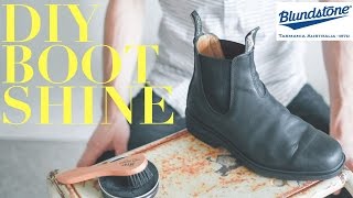 How To Polish Blundstone Boots  A Month of Gentlemen [upl. by Yacov791]