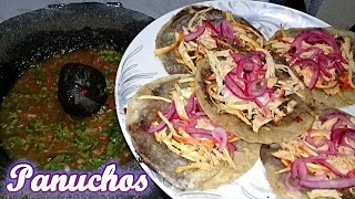 PANUCHOS YUCATECOS los mas deliciosos que probaras [upl. by Pammy481]