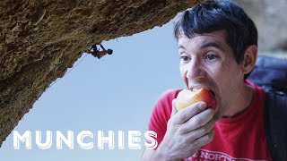 Legendary Rock Climber Alex Honnolds Vegetarian Diet [upl. by Jeralee]