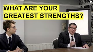 WHAT ARE YOUR GREATEST STRENGTHS Interview Questions and Example ANSWERS [upl. by Mirilla]