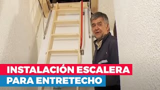 ¿Cómo instalar una escala para el entretecho [upl. by Eustazio181]