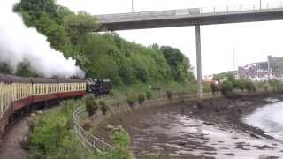 NYMR North Yorkshire Moors Railway Grosmont to Whitby [upl. by Malony]