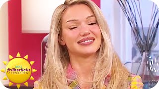 So perfektionistisch ist Shirin David  die Rapperin zu Gast im Studio  SAT1 Frühstücksfernsehen [upl. by Refinney]