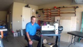 Jet 1632 Plus Drum Sander [upl. by Cinimmod]