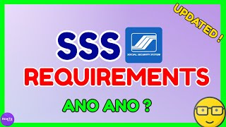 SSS Requirements for the First Time  How to Apply SSS  SSS E1 Form [upl. by Sandler537]