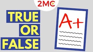 Top 3 Test Taking Strategies for Answering True or False Questions [upl. by Bacon]