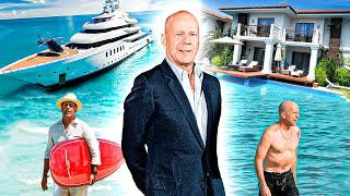 Bruce Willis Lifestyle  Net Worth Fortune Car Collection Mansion [upl. by Asusej859]