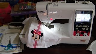 Brother Disney PE550D Embroidery Machine Review Tutorial Adorable amp Inexpensive [upl. by Devinne540]