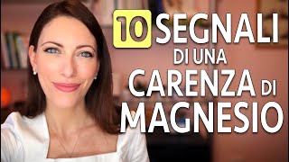 ⚠️10 sintomi che possono indicare una carenza di Magnesio [upl. by Eckhardt]