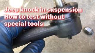 Cheap after market tie rod for Jeep making a knocking sound just months after replacement [upl. by Aiuqes470]