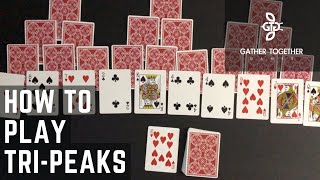 How To Play Tri Peaks Solitaire [upl. by Kin20]