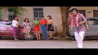 ಜಗ್ಗೇಶ್ಗೆ ಬಕ್ರ ಮಾಡಲು ಹೋಗಿ ತಾನೆ ಬಕ್ರ ಆದ ರಾವಲಿ  Veeranna Kannada Movie Part3 [upl. by Yesdnil]