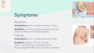 Windpocken amp Gürtelrose  Merkmale Symptome Diagnose Therapie Komplikation und Besonderheit [upl. by Ocramed]