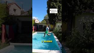 Sauter habillé dans la piscine swimming jump water ￼ [upl. by Suivatra]