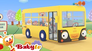 As Rodas do Autocarro 🚌  Canções amp Rimas  BabyTV Português [upl. by Apilef]